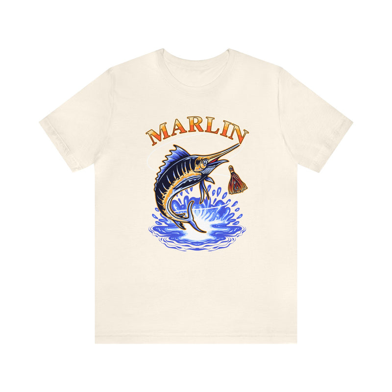 Marlin graphic fish tshirt