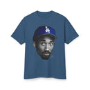 T-Shirt Kobe Bryant Face with LA Hat Men's Women's Unisex Cotton Tee