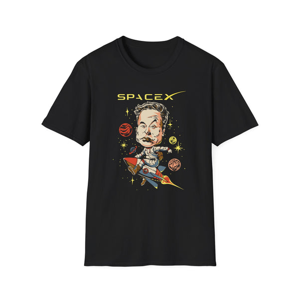 spacex elon musk funny shirt