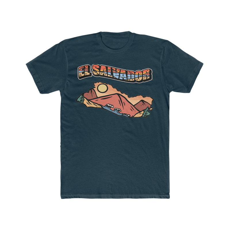 EL SALVADOR MAP TSHIRT