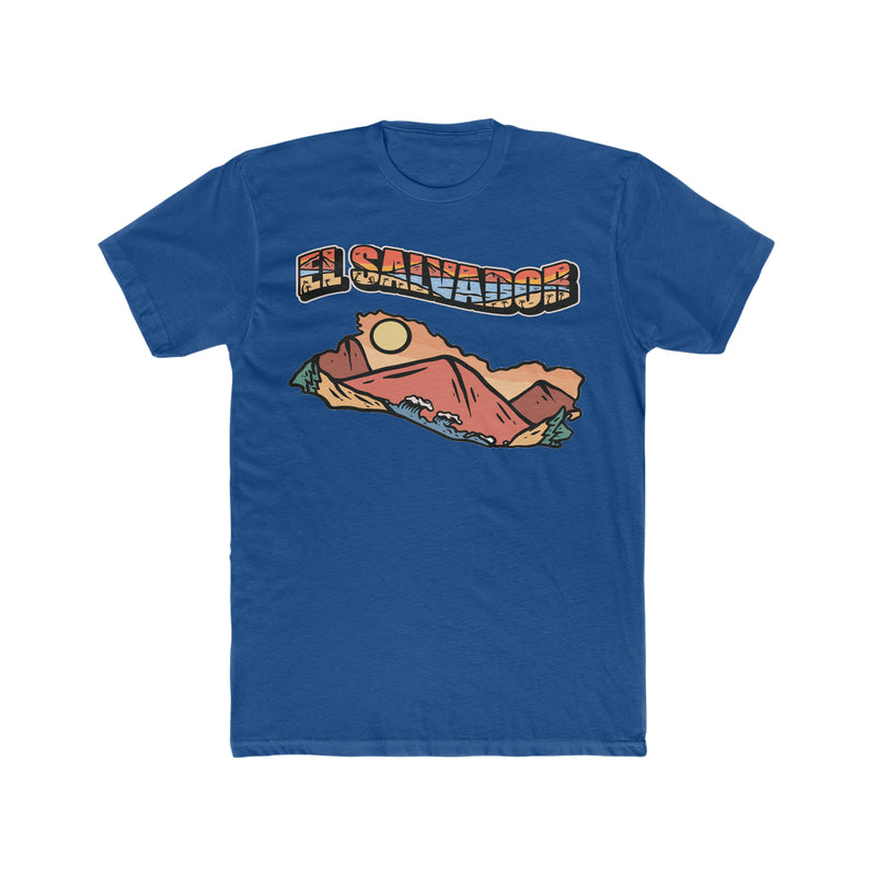 EL SALVADOR MAP TSHIRT