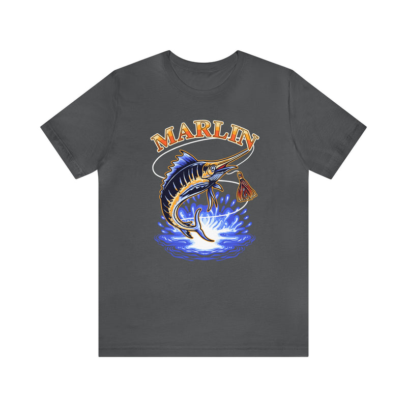 Marlin graphic fish tshirt