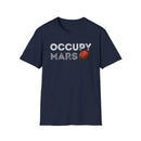 Occupy Mars Unisex Softstyle T-Shirt - Comfortable Space Themed Tee for Space Lovers