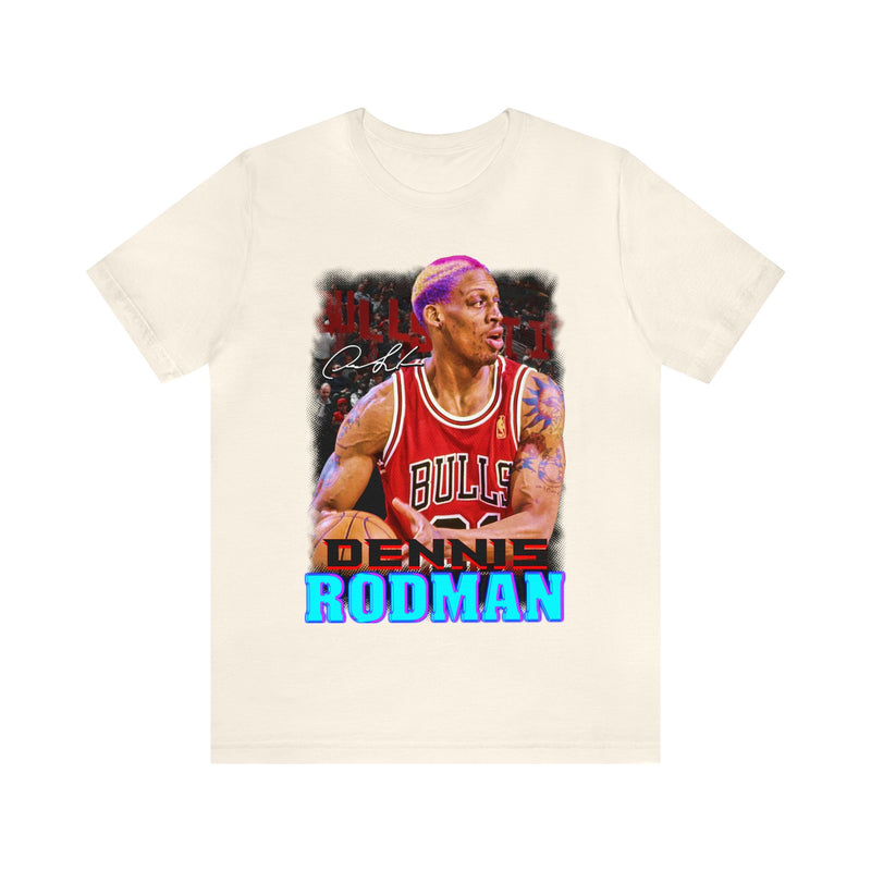 Dennis Rodman graphic tshirt