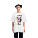 Basketball Legends Kobe Bryant Michael Jordan Lebron James Basketball GOAT Tribute Graphic T-Shirt